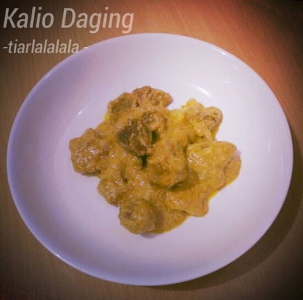 Kalio Daging